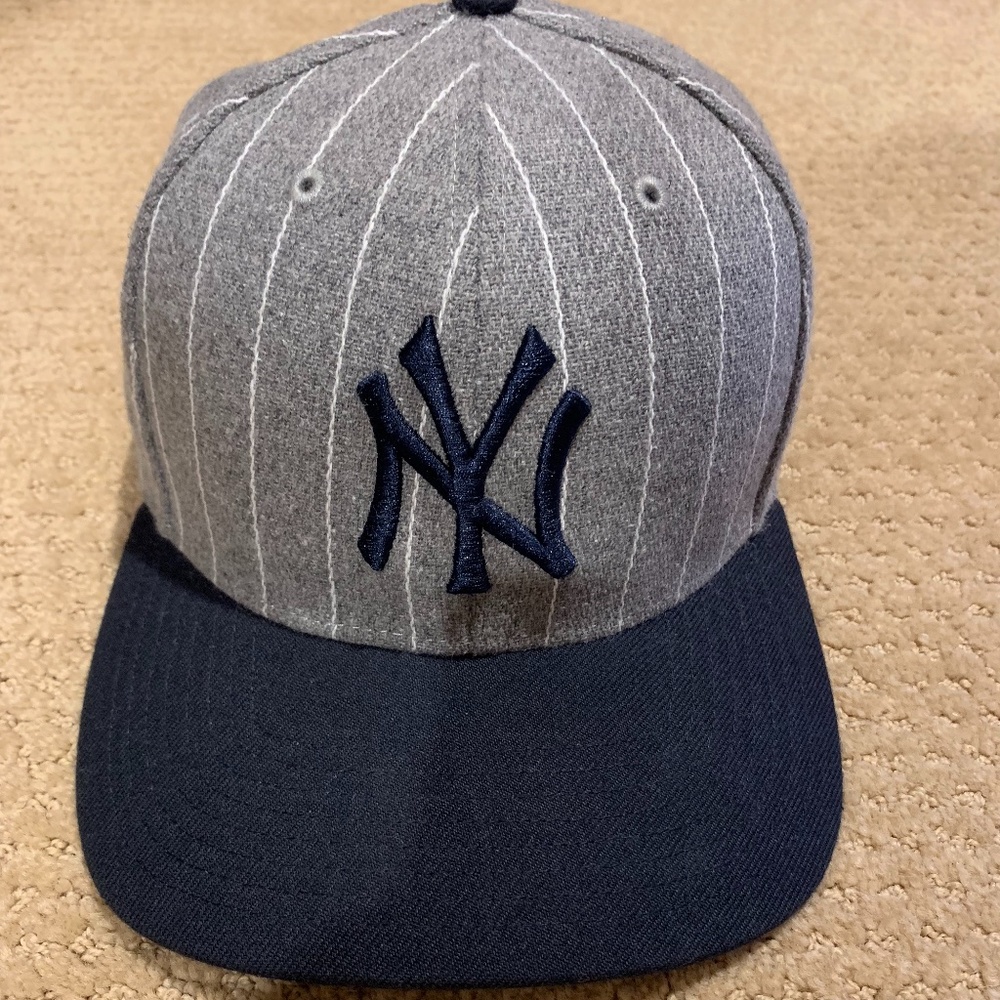Limited Edition Striped Yankees Baseball Hat